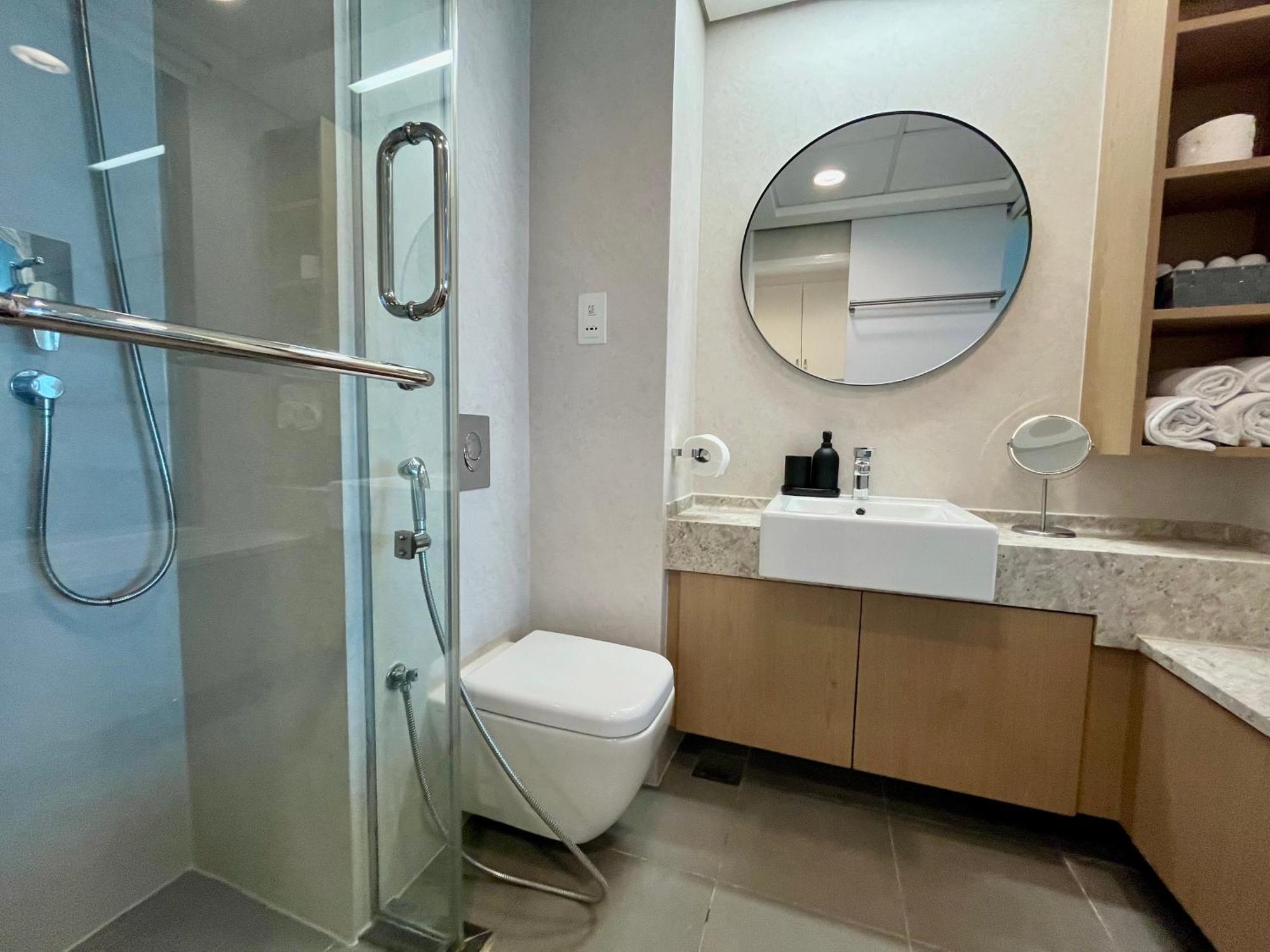 דובאי Palm Jumeirah Upgraded & Cozy Boutique Apartment מראה חיצוני תמונה