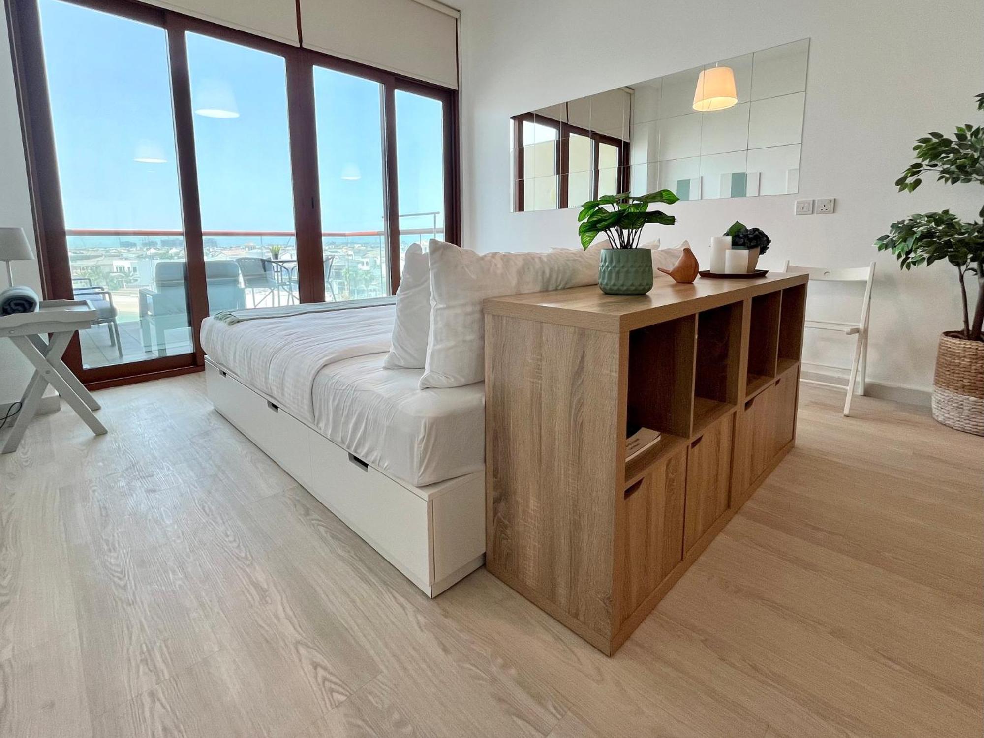 דובאי Palm Jumeirah Upgraded & Cozy Boutique Apartment מראה חיצוני תמונה