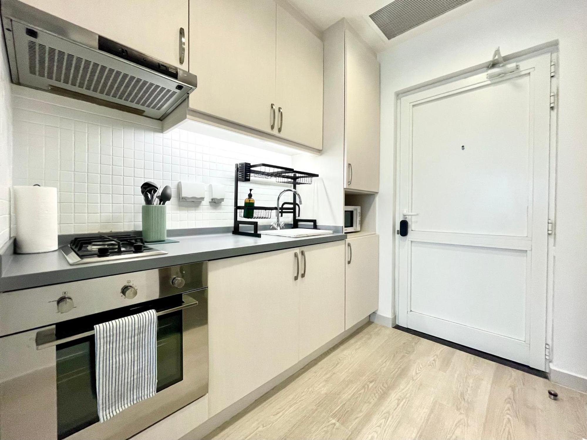 דובאי Palm Jumeirah Upgraded & Cozy Boutique Apartment מראה חיצוני תמונה